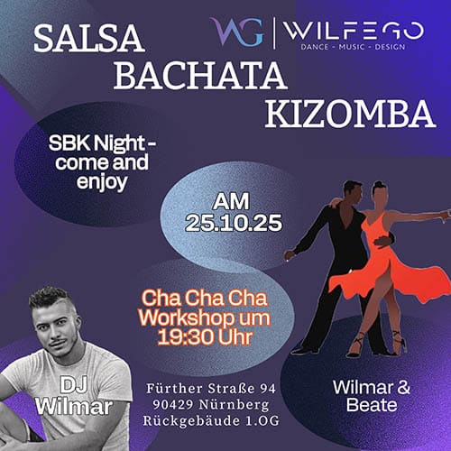 Salsa, Bachata & Kizomba in Nürnberg