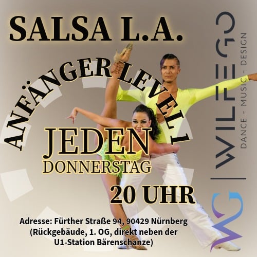 Salsa L.A. in Nürnberg in der Tanzschule WILFEGO