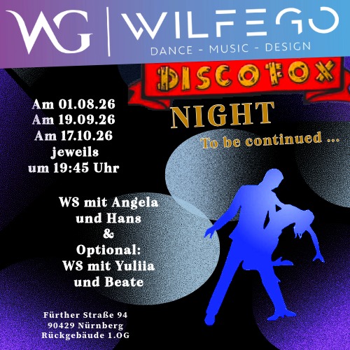 Disco-Fox in Nürnberg in der Tanzschule WILFEGO