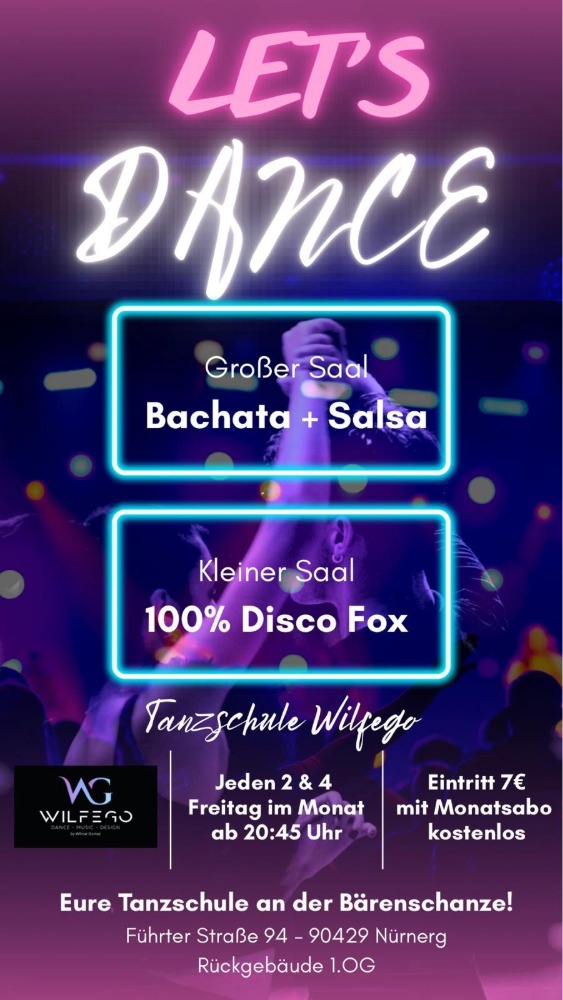 Salsa Bachata und Disco-Fox Night
