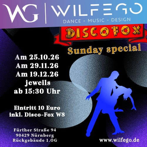Discofox Sunday Special in Nürnberg