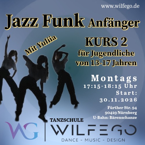 Jazz Funk Anfänger Nürnberg Jugendliche