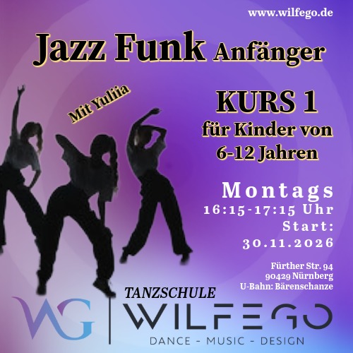 Jazz Funk für Kinder in Nürnberg